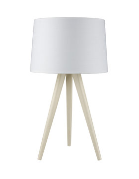 White Tripod Floor Lamp