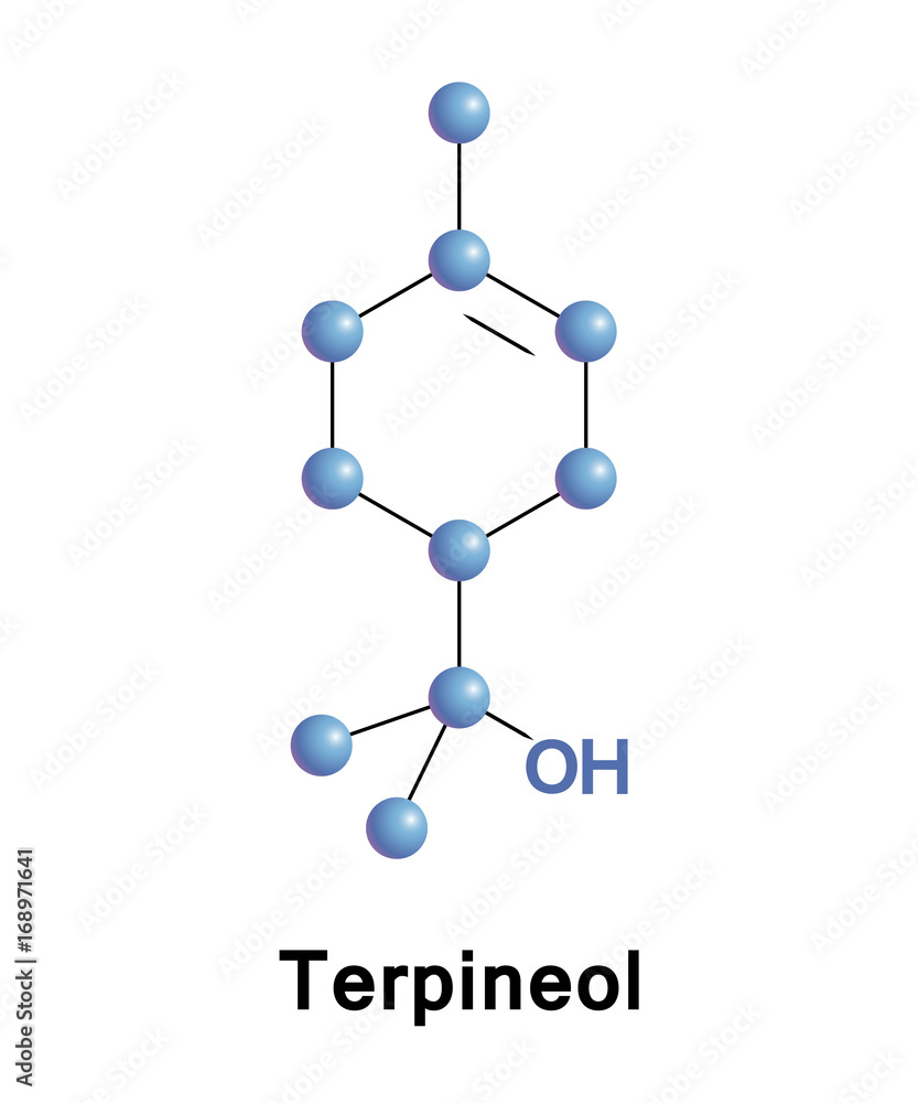 Poster terpineol is a naturally occurring monoterpene alcohol that has been isolated from a variety of sour