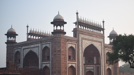 The Great gate (Darwaza-i rauza) Taj Mahal Agra India