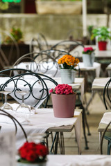 outdoor cafe
