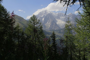 versant italien du massif du Mont Blanc