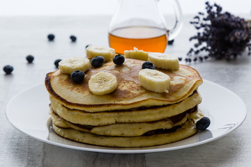 pancakes in morning light