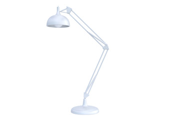 Lampada bianco modello isolato no sfondo