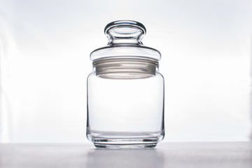 empty glass jar