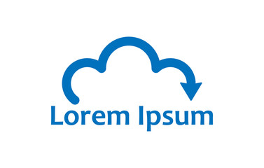 Obraz premium Icon for cloud technology