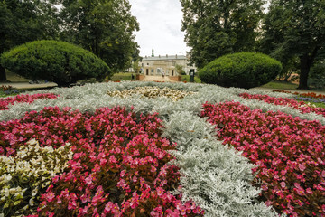 Zamosc - Renaissance city in Central Europe. City park.