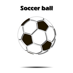 Obraz premium Soccer ball icon