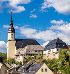 Fototapeta premium Kirche St. Martin in Zschopau