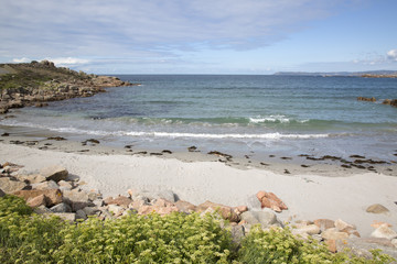Fototapeta na wymiar Beach at Arou, Costa de la Muerte, Galicia
