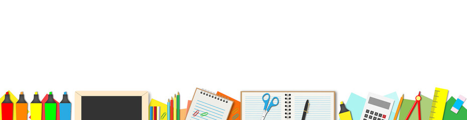 Back to School. School accessories