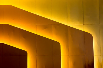 Wall light blur back ground