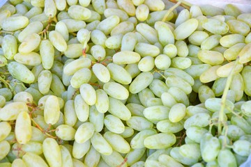 Fresh and ripe grapes