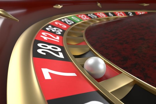 Casino roulette background