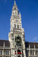Fototapeta na wymiar New Town Hall in Munich