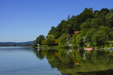 Obraz premium Lake Kochelsee, Bavaria