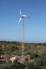 Windkraft mediterran 