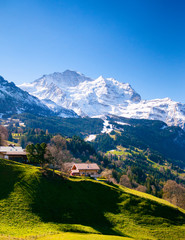 Scenery of Lauterbrunnen, Switzerland