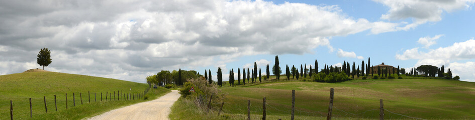 Landsitz im Val d'Orcia Toskana