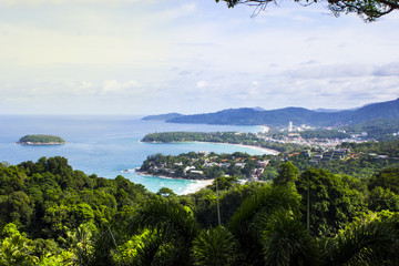 Beach point view at Phuket Thailand