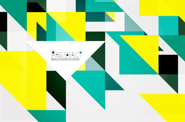 Obraz premium Triangle pattern design background