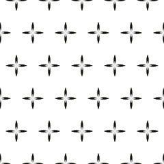 Abstract vector geometric seamless pattern. Monochrome background. Wrapping paper. Print for interior design. Kids background.