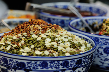 chinese street food in xian,china