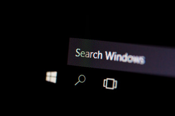 Search Area in Windows