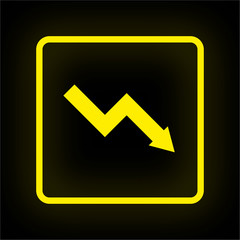 Neon Button App - Kurs Absturz