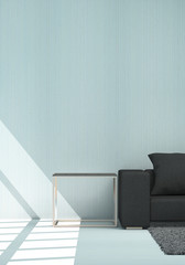 Close Up Background In Living Area For Background Concept 3d Rendering