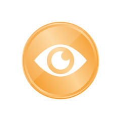 Bronze Münze - Auge