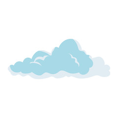 cloud weather symbol icon vector illustration graphic design