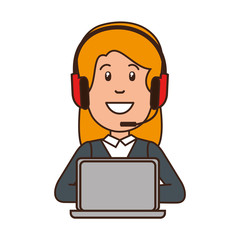 woman icon over white background vector illustration