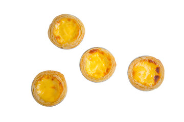 egg tart isolate
