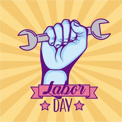 labor day job icon vector illustration design graphic