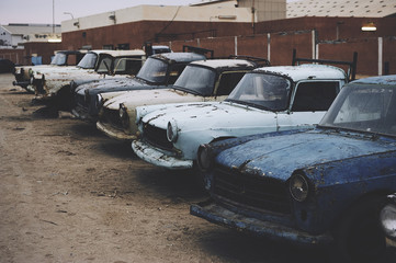 junkyard in Mauritania
