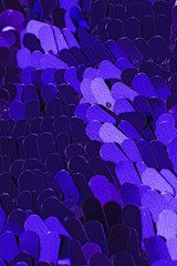 Obraz premium Blue sequin