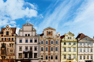 Fototapeta na wymiar Architecture of Prague. The Czech Republic.