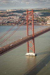 Obraz premium Lisbon Suspension Brige 
