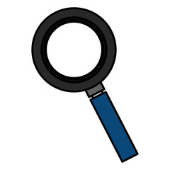 search magnifying glass icon vector illustration design