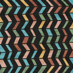 Abstract colored hand drawn doodle pattern