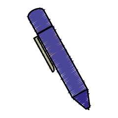 school pen isolated icon vector illustration design