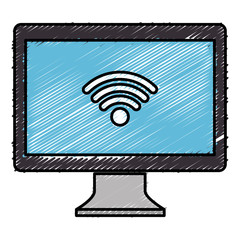 computer display isolated icon vector illustration design