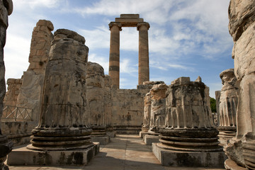 Fototapeta na wymiar Didyma Apollo Temple, Turkey