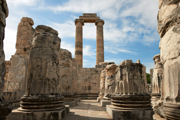 Fototapeta na wymiar Didyma Apollo Temple, Turkey