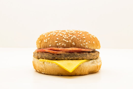 Sanduiche xbacon de hamburger