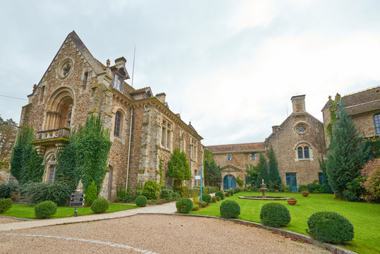 Vaux de Cernay abbey in Chevreuse Valley, France