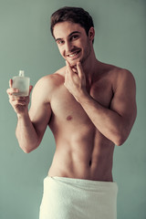 Fototapeta premium Handsome young man