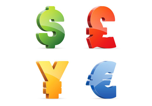 4 Large Currency Icons 2