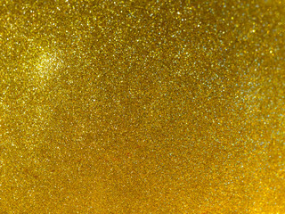 Gold glitter texture christmas abstract background.