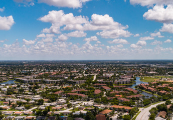 Fototapeta premium Urban Aerial Photography